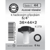 HARTMAN tesnenie pryžové k hadicovým spojkám 5/4