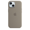 Apple iPhone 15 Silicone Case with MagSafe - Clay MT0Q3ZM/A