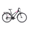 CTM MAXIMA 1.0 - matná čierna / ružová L (18) 2025 (165-180cm)