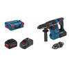 Bosch Náradie - 18V AKU vŕtacie kladivo, 2x aku 8,0 Ah ProCORE, nabíjačka 061191000E