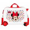 Detský cestovný kufor na kolieskach / odrážadlo MINNIE MOUSE Diva, 34L, 2619821
