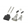 Molex Konektor D-Sub, řada: 83424, počet kontaktů: 25, orientace těla: Pravý úhel 1.27 mm, Kabel Vnitřní, 350.0 V