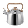Nerezový čajník s teplomerom 3,2 l | Luxusný čajník na indukciu s píšťalkou