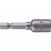 Fortum Hlavica nástrčná magnetická so 6-hrannou stopkou 1/4’’, 7x48mm, CrV, FORTUM 4741607