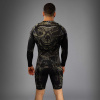 Pánský rashguard Venum Invader - dlouhé rukávy - Black/Sand Velikost: XL