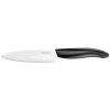 KYOCERA KYOCERA keramický nůž na ovoce a zeleninu s bílou čepelí 11 cm, černá rukojeť
