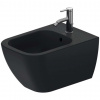 Duravit Happy D.2 Závesný bidet, 365x540 mm, otvor na batériu, antracit mat 2258151300