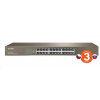 Tenda TEG1024G 24-portový gigabitový ethernetový prepínač, 10/100/1000 Mb/s, montáž do stojana TEG1024G