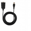 USB 2.0 na RS232 konvertor kábel s DB9 samičím konektorom, 1.5M
