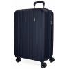 MOVOM Wood Navy Blue, Škrupinový cestovný kufor, 75x52x32cm, 109L, 5319364 (large exp.)