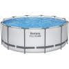 Bazén Bestway® Steel Pro MAX, set, 3,66 x1,22 m, rebrík, filtračné čerpadlo, f. vložka, kryt bazéna, opravná záplata