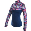 SENSOR COOLMAX THERMO dámská mikina zip deep blue/feather - L