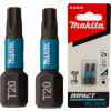 Makita B‑63672 Impact Black – Torx T20, 25 mm (2 ks)