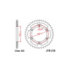 JT Sprockets JTR 210-50SC