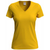 Tričko STEDMAN CLASSIC V-NECK WOMEN, Sunflower yellow žltá, S