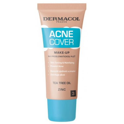 Dermacol AcneCover Make-up na problematickú pleť č. 3, 30 ml, č. 3