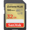 SanDisk Extreme PLUS SDHC 32GB 100MB/s V30 UHS-I SDSDXWT-032G-GNCIN