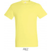 SOL´S REGENT / Pánske tričko s okrúhlym výstrihom - pale yellow S