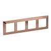 Legrand VALENA LIFE rám 4x (754164) meď