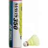 Míčky na badminton Yonex Mavis 350 žluté s červeným pruhem 6 ks