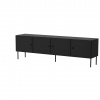 CMM Cama 4D RTV skriňa PALAZZO BIS 201x40x60 čierna matná