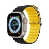 Devia Deluxe Series Sport6 Silicone Two-tone Band 40/41mm - Black/Yelllow 6938595381607