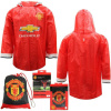 Marimex MANCHESTER UNITED červený pršiplášť pre dospelých