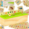 KIK drevené puzzle triedička KX6213