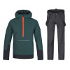 Pánský lyžařský komplet Patty FD Sea moss/anthracite L + Slater FD Anthracite M