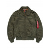 Alpha Industries pánska prechodná bunda Flying Tigers CWU dark olive Farba: zelená, Veľkosť: XXL