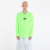 Tričko adidas Adicolor Mesh Long Sleeve Tee Signal Green/ Black S S
