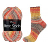 Vlna Hep BEST SOCKS Farba: 4-FACH/7338 ... Trident / 7338