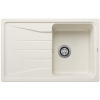BLANCO SONA 45 S soft biely, Silgranitový drez (527149)