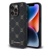 Karl Lagerfeld PU Karl Heads Pattern Magsafe zadný kryt pre iPhone 14 Pro Max Black