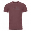 Ortovox 140 Cool Vintage Badge T-shirt M mountain rose XL; Červená triko