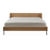 Dvojlôžková posteľ v dekore duba 180x200 cm v prírodnej farbe Wrap – Bonami Selection