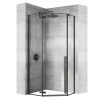 Sprchový kút - Rohový sprchový kút z čierneho diamantu 100 x 100 (Sprchový kút - Rohový sprchový kút z čierneho diamantu 100 x 100)