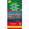 AK 0835 Chalkidiki, Thassos, Olympos 1:150 000 / automapa + mapa pre voľný čas