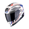 Moto přilba EXO-520 EVO AIR LENA perleťově bílo/modrá - Velikosti S