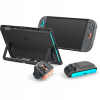 Puzdro Spigen Nano Pop pre Nintendo Switch 2 Konzolu, Dvojfarebné - Čierna Sezamová