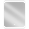 Mexen Nida kúpeľňové zrkadlo s podsvietením 60 x 80 cm, LED 6000K, ochrana proti zahmleniu - 9806-060-080-611-00