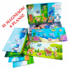 Svetové zvieratá magnetické magnetické puzzle 81ks (Svetové zvieratá magnetické magnetické puzzle 81ks)