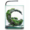 Aquael Shrimp Day & Night 20 Akvarijný set čierny 19 l