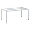KETTLER Stolová kostra EDGE 180x95cm - strieborná