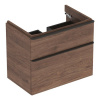 GEBERIT SMYLE SQUARE 73,4 x 47 x 61,7cm skrinka pod umývadlo so zásuvkami, orech hickory, 500.353.JR.1