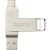 Hama USB flash disk C- Rotate Pro, 256 GB, strieborný 182492