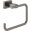 GROHE Essentials Cube držiak toaletného papiera bez krytu, kartáčovaný tmavý grafit, 40507AL1