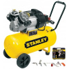 STANLEY DV2 400/10/50 + KIT Kompresor 2válcový + PŘÍSLUŠENSTVÍ, olejový, PROFI, s nádrží 50L a tlakem 10Bar