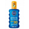 Nivea Sun Protect & Refresh Invisible Cooling Mist chladivý neviditelný spray na opaľovanie SPF30 200 ml