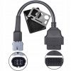 DIAGNOSTICKÝ KÁBEL ADAPTÉR OBD2 NA 6 PIN PRE MOTOCYKLE SUZUKI +